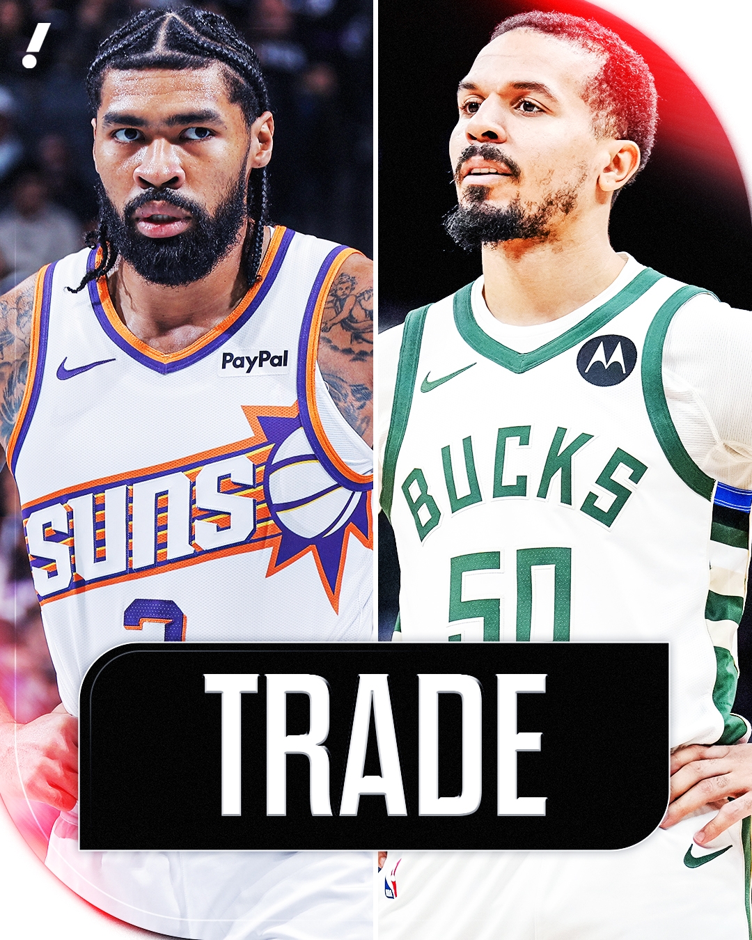 理查兹&科尔·安东尼三方交易评级:太阳B 雄鹿B- 公牛B